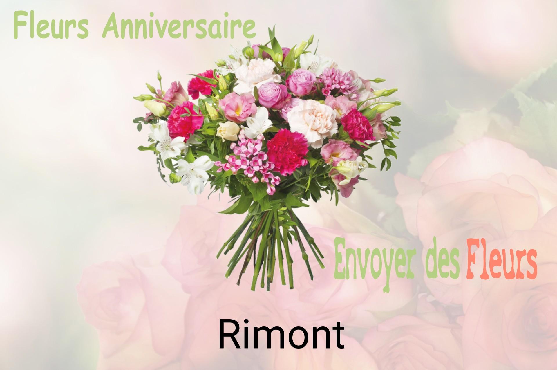 Bouquet de fleurs d’anniversaire livré à Rimont